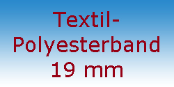 Textil Polyesterband 19 mm